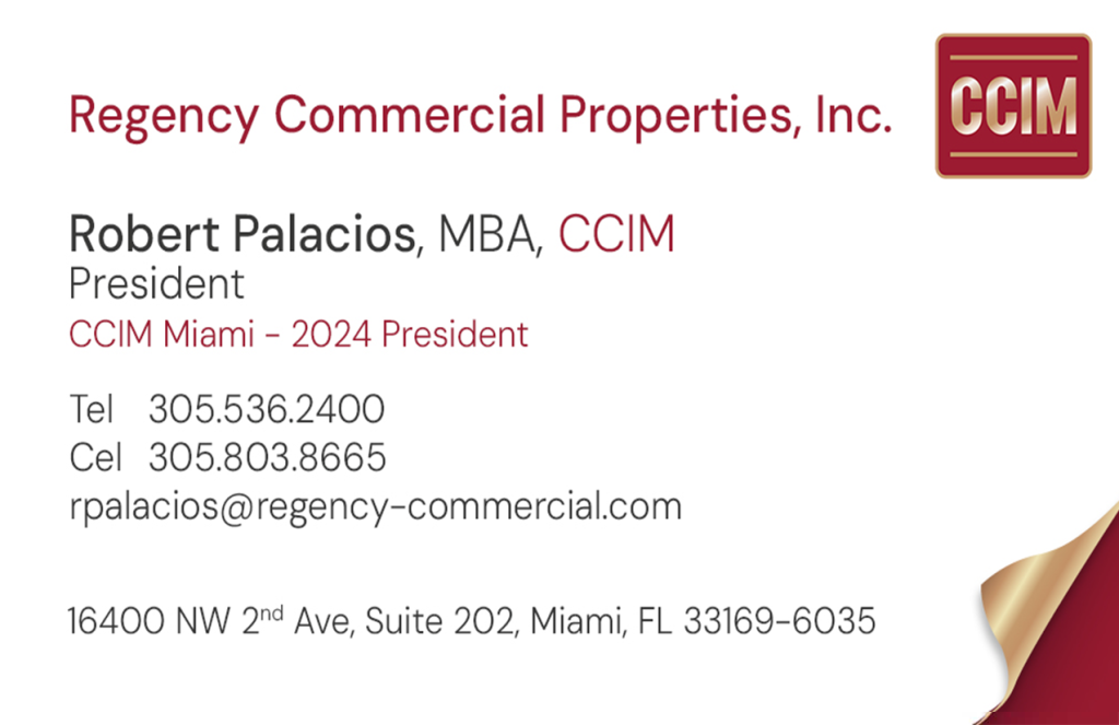Robert Palacios - CCIM Miami 2024 President